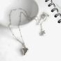 Kit Heath Desire Kiss Midi Heart Ball Chain Pendant 90500RP