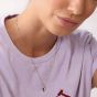 Kit Heath Desire Kiss Midi Heart Ball Chain Pendant 90500RP