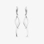 Kit Heath Sterling Silver Entwine Twine Twist Drop Earrings 60223RP