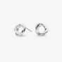 Kit Heath Sterling Silver Bevel Trilogy Stud Earrings 4169RP