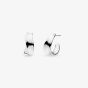 Kit Heath Sterling Silver Serenity Grande Hoop Earrings 61183RP