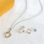 Kit Heath Alicia Golden Petite Stud Earrings 40019GRP