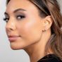 Kit Heath Desire Kiss Mini Heart Stud Earrings 40BK