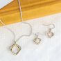Kit Heath Alicia Golden Petite Drop Earrings 60018GRP