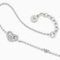 Emporio Armani Sterling Silver & Cubic Zirconia Heart Bracelet EG3647040