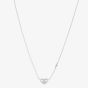 Emporio Armani Sterling Silver & Cubic Zirconia Heart Chain EG3646040