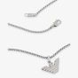 Emporio Armani Mens Stainless Steel Logo Necklace EGS3169040