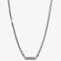 Emporio Armani Mens Stainless Steel ID Tag Chain Necklace EGS3182040