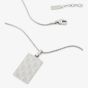 Emporio Armani Stainless Steel Logo Dog Tag Pendant EGS3362040
