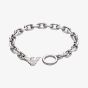 Emporio Armani Stainless Steel Logo Chain Bracelet EGS3236040