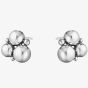 Georg Jensen Moonlight Grapes Small Sterling Silver Earrings 10019038