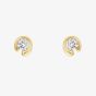 Georg Jensen Mercy 18ct Yellow Gold 0.20ct Diamond Stud Earrings 20001078