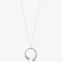 Georg Jensen Mercy Sterling Silver Large Necklace 10015343