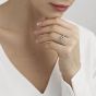 Georg Jensen Moebius Sterling Silver Double Ring 200003060056.00 56