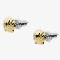 Fossil Georgia By The Shore Gold-Tone Shell Stud Earrings JF04058710