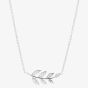 Fossil Sterling Silver Olive Branch Necklace JFS00485040