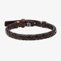 Fossil Bronson Vintage Casual Braided Bracelet JA5932716