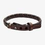 Fossil Bronson Vintage Casual Braided Bracelet JA5932716