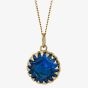 Fiorelli Gold Plated Blue Nano Chakra Necklace P5265