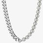 Fred Bennett Everyday Unity Stainless-Steel & Grey Shell Pearl Necklace N4562
