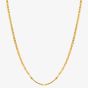 Fred Bennett Everyday Unity Gold Plated Anchor Chain Necklace N4565