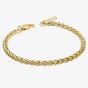 Fred Bennett Gold Plated Smaller Fit 7 Inch Wheat Chain Bracelet B5648