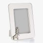 D For Diamond Silver Giraffe 4x6 Inch Photo Frame Y424