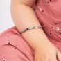 D For Diamond Sterling Silver Twinkle Little Star Baby Bangle B4322