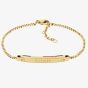 Tommy Hilfiger Ladies Linear Gold Bar Bracelet 2780953