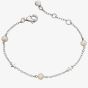 Little Star Girls Anja Silver Pearl Star Bracelet LSB0038