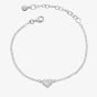 Little Star Betty Childrens Silver Mother Of Pearl Heart Bracelet LSB0580