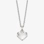 Little Star Girls Mia Silver Heart Pendant Necklace LSN0020