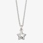 Little Star Girls Eva Silver Star Pendant Necklace LSN0021