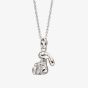 Little Star Girls Cosmo Silver Rabbit Pendant Necklace LSN0135