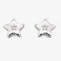 Little Star Girls Noor Silver Diamond Star Stud Earrings LSE0032