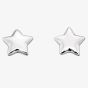 Little Star Girls Ava Silver Plain Star Stud Earrings LSE0046