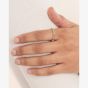 Kit Heath Blossom Flyte Honey Flower Narrow Band Ring 20330RP
