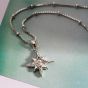Kit Heath Silver Celeste Aurora April Birthstone Rock Crystal Pendant 90459RC