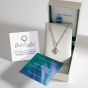 Kit Heath Silver Celeste Aurora April Birthstone Rock Crystal Pendant 90459RC