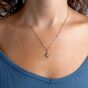 Kit Heath Silver Celeste Aurora April Birthstone Rock Crystal Pendant 90459RC