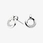 Kit Heath Bevel Cirque Pavé Stud Drop Earrings 3153CZ