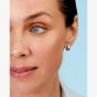 Kit Heath Coast Pebble Smooth Semi Hoop Stud Earrings 40152RP