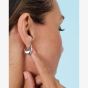 Kit Heath Coast Pebble Smooth Grande Semi Hoop Earrings 40153RP