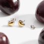 Kit Heath Heart Of Gold Stud Earrings 40532GRP