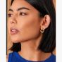 Kit Heath Bevel Unity Golden Drop Stud Earrings 41172GRP