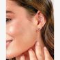 Kit Heath Serenity Ribbon Bow Dainty Stud Earrings 41187RP