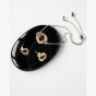 Kit Heath Bevel Trilogy Gold Stud Earrings 4169GRG