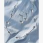 Kit Heath Coast Pebble Pearl Chain Drop Earrings 50169FP