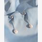 Kit Heath Coast Pebble Pearl Chain Drop Earrings 50169FP