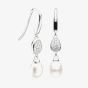 Kit Heath Coast Pebble Glisten Pavé Drop Earrings 50182FPC